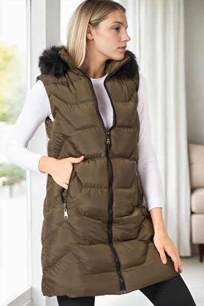 Dewberry Z9761 Vest-Khaki