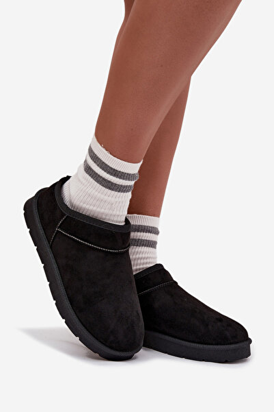 BOTO Women's snow boots with fur lining in black Serenne 41