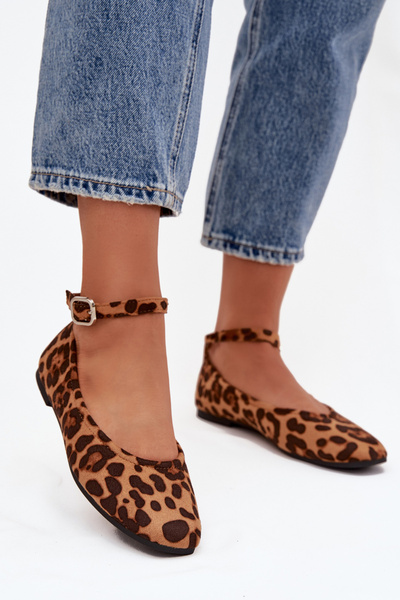 BOTO Women's ballet flats with strap and buckle Panterka Janelor 38