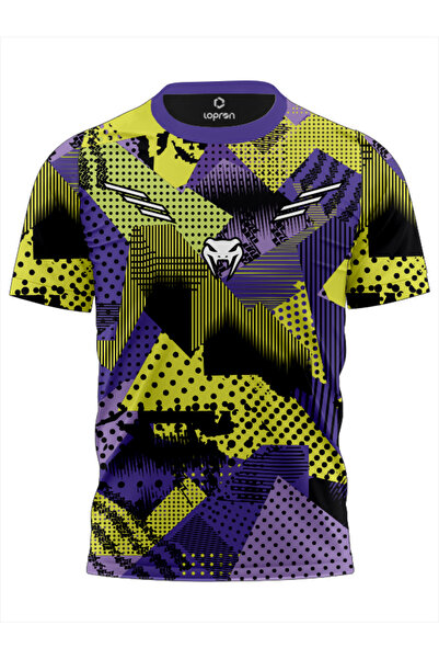 Lopron Antreman Forma Gym UFC t-shirt ABSTRACT Tişort