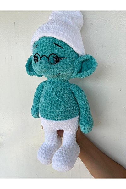 Masal Gurumi دمية أميجورومي كبيرة الحجم على شكل حيوان لطيف مصنوعة من الصوف ال...