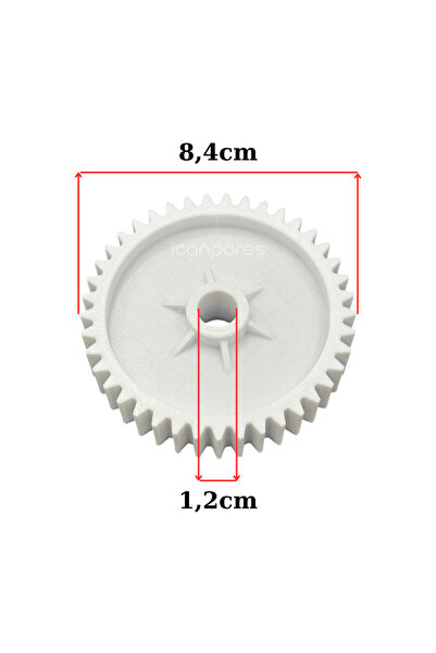 Parmis Starmatik Uyumlu Gurme Motor Kıyma Makinesi Dişlisi – 3D Üretim, Dayan...