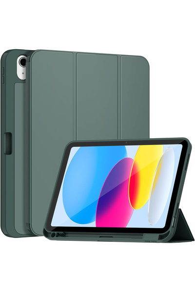 OEM IPad 10 10.9 inch tablet case, model 2022, soft TPU back case with stand ...