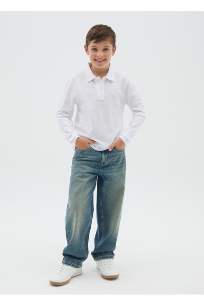 Ovs Boys' pure cotton denim regular fit jeans