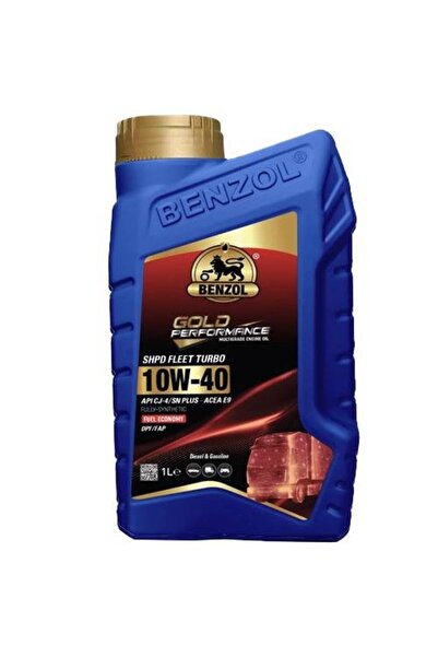 benzol زيت محرك صناعي بالكامل 10 W 40 CJ-4/SN PLUS E9 سعة 1 لتر