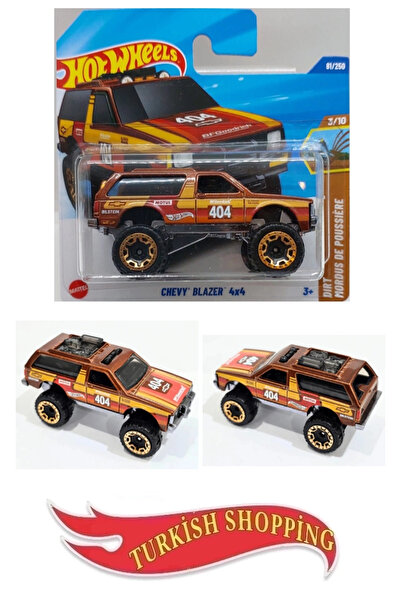 HOT WHEELS 1:64 Ölçek 2025 Case Chevy Blazer 4*4