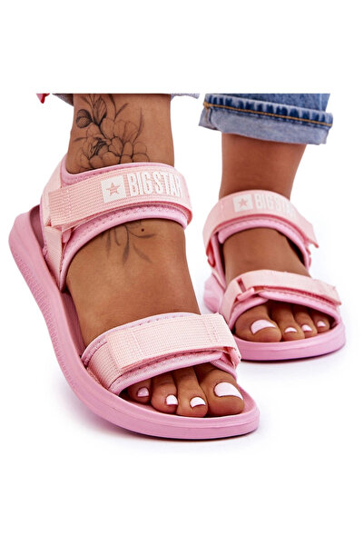 Big Star Shoes Women's sports sandals Big Star LL274729 Pink 41