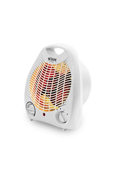BÖHM Electric fan heater BFH-801, 3 power levels 750/1000/2000W, heating surface 20-2