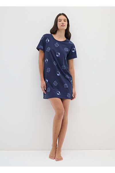 Ovs Blue regular fit pure cotton T-shirt