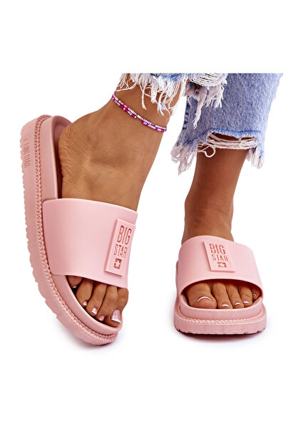 Big Star Shoes Papuci pentru femei Big Star LL274425 Roz deschis 37