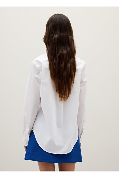 Ovs White pure cotton regular fit shirt