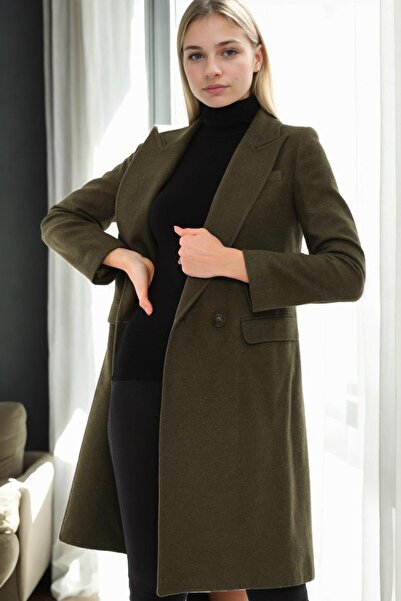 Dewberry Z6672 PALTO-HAKİ-1