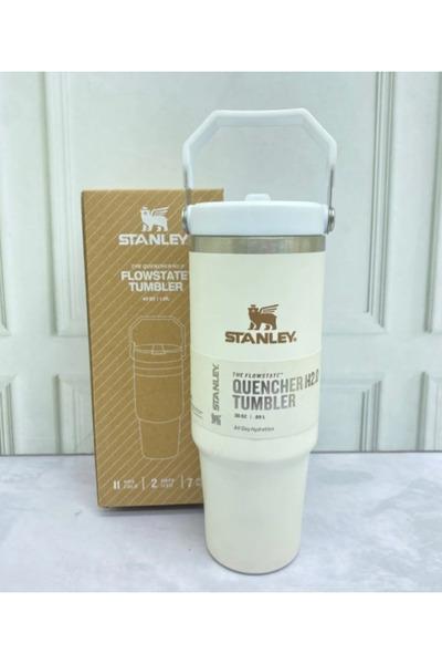 Stenley Stanley The Quencher H2.0 FlowState Tumbler 30oz (0.89L) – Durable Leakproof Outdoor Thermos