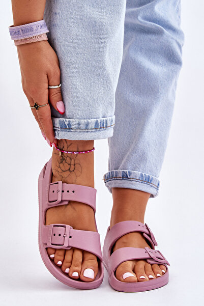 Big Star Shoes Women's lightweight sandals Big Star LL274744 Purple 36