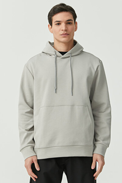 PAULMARK Hooded Kangaroo Pocket Sweat Top