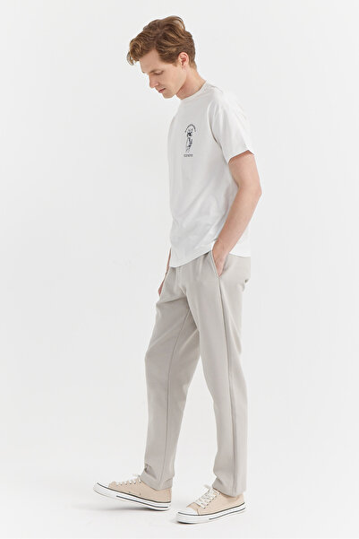 PAULMARK Ανδρικό παντελόνι με κορδόνι στη μέση