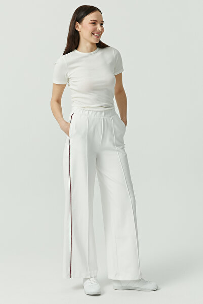 PAULMARK Γυναικείο ελαστικό παντελόνι με ρίγες