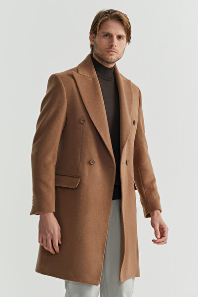 PAULMARK Men's Swallow Collar Coat