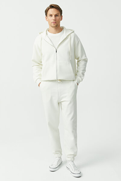 PAULMARK Tie-Waist Sweat Bottoms