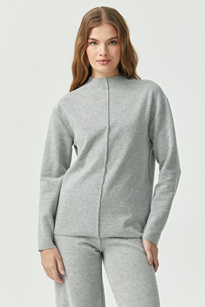 PAULMARK Блузка з деталями швів спереду