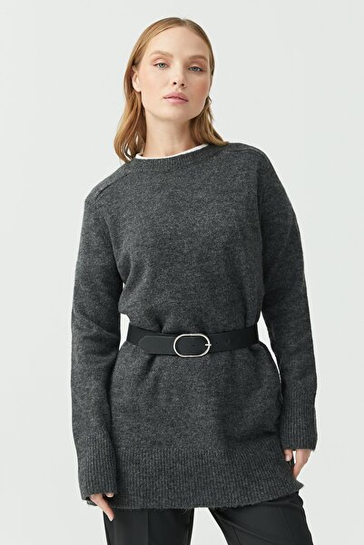 PAULMARK Women's Crew Neck Knitwear Tunic