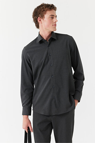 PAULMARK Ανδρικό πουκάμισο κανονικού τύπου