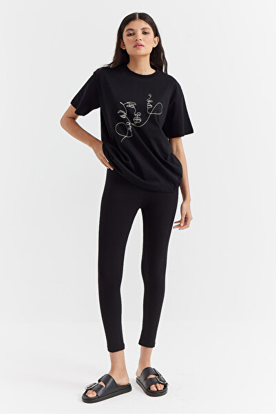 PAULMARK Γυναικείο ψηλόμεσο κολάν