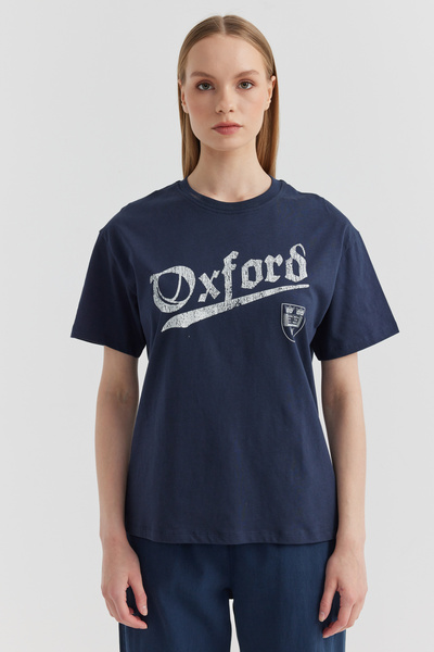 PAULMARK Γυναικείο μπλουζάκι με τύπωμα Basic