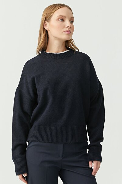 PAULMARK Γυναικείο Πλεκτό πουλόβερ με λαιμόκοψη