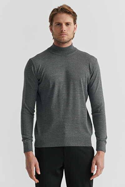 PAULMARK Ανδρικό πλεκτό πουλόβερ Half Fisherman