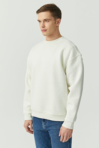 PAULMARK Crew Neck Basic Sweat Top