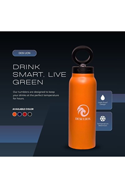 DESI LION Water Bottle