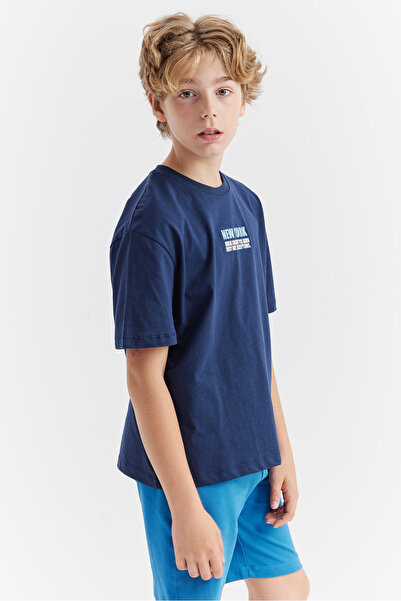 PAULMARK Detaliu de imprimare pentru băieți tricou