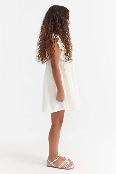 PAULMARK Φόρεμα με λεπτομέρεια με βολάν για κορίτσια