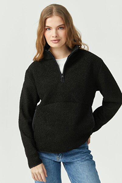 PAULMARK Γυναικείο μπλουζάκι από ύφασμα με λεπτομέρειες