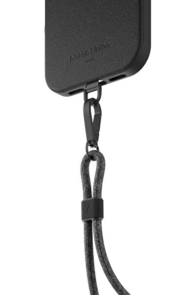 Native Union CITY Sling - Universal Crossbody Strap, 0.7m, Black
