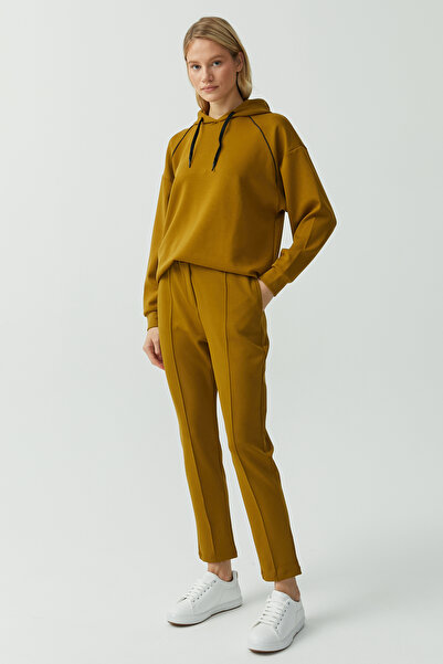 PAULMARK Women's Front Seam Sweat Bottom