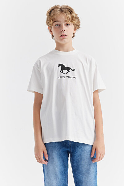 PAULMARK تي شيرت مطبوع للأولاد