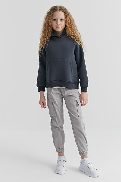 PAULMARK Світшот для дівчинки з капюшоном