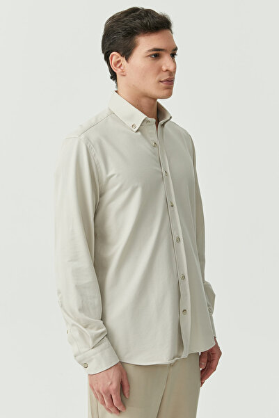 PAULMARK Κανονικό πουκάμισο με κουμπιά στο γιακά