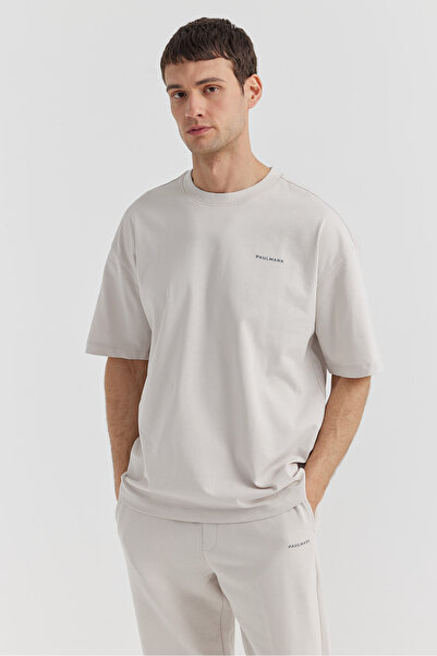 PAULMARK Men's Letter T-Shirt