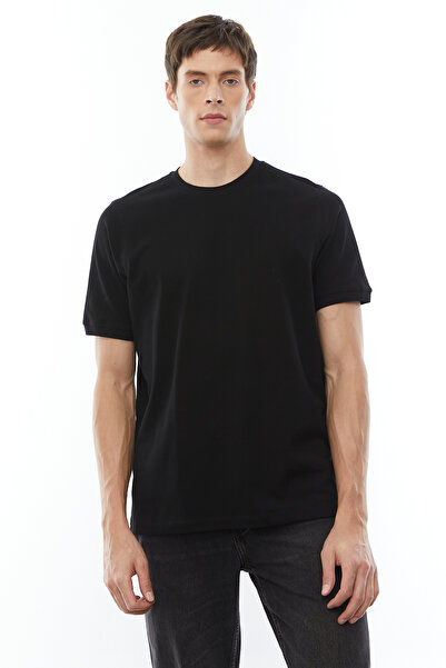 PAULMARK Crew Neck Basic T-shirt