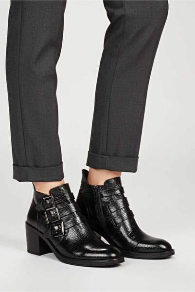 ALBİNİ Kadın Deri Toka Detaylı Bot 26106051K