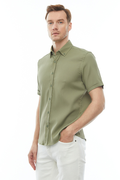 PAULMARK Πουκάμισο με κοντό μανίκι με κουμπιά