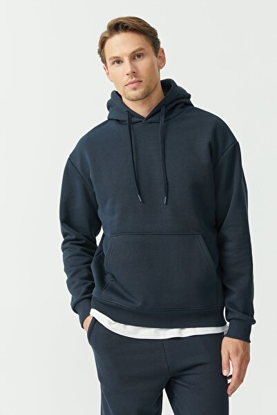 PAULMARK Hooded Oversize Sweat Top