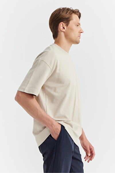 PAULMARK Men's Crew Neck Oversize T-shirt