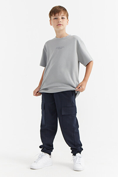 PAULMARK Boy's Cargo Pocket Pack Sweat Bottoms