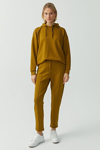 PAULMARK Women's Front Seam Sweat Bottom