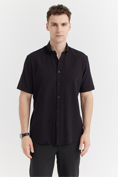 PAULMARK Cămașă cu mânecă scurtă pentru bărbați