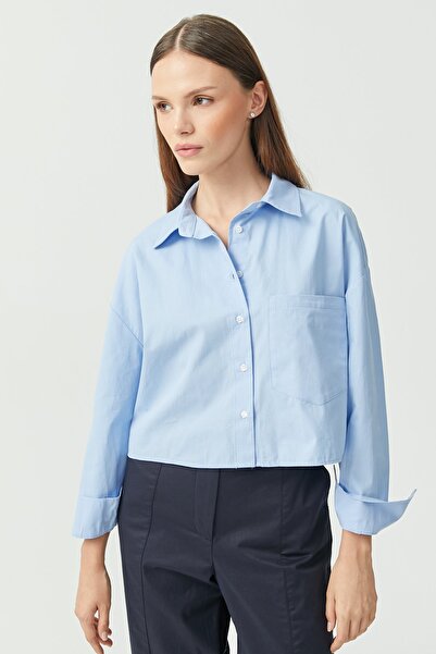 PAULMARK Γυναικείο πουκάμισο με τσέπες